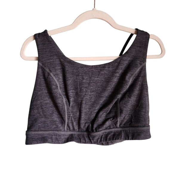 Torrid Sports Bra 2 2XL XXL Gray Grey Pullover Wireless Cross Back Bralette - Picture 1 of 7